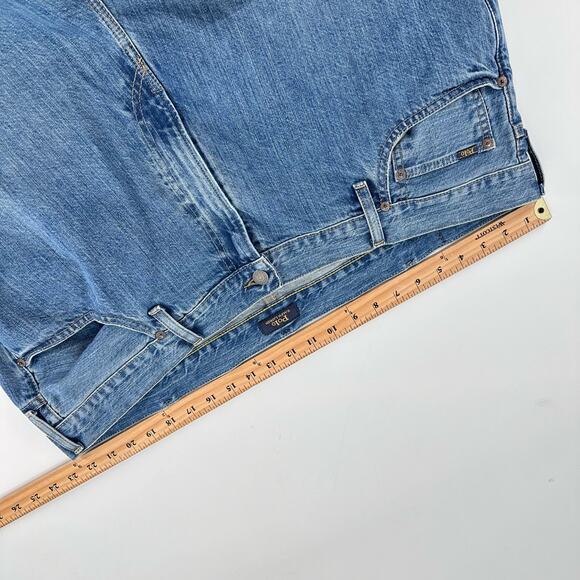 Polo Ralph Lauren Hampton Relaxed Straight Medium Wash Denim Jeans Men's 44x32 - Picture 3 of 12